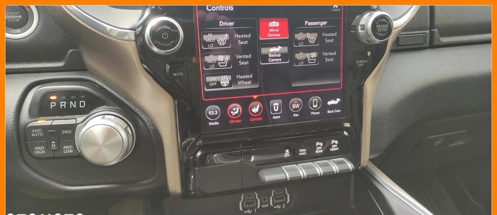 Dodge RAM cena 194950 przebieg: 79782, rok produkcji 2020 z Radzyń Chełmiński małe 379